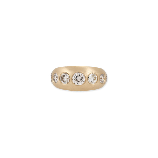 jacquie aiche Wrap Around Diamond Dome Ring