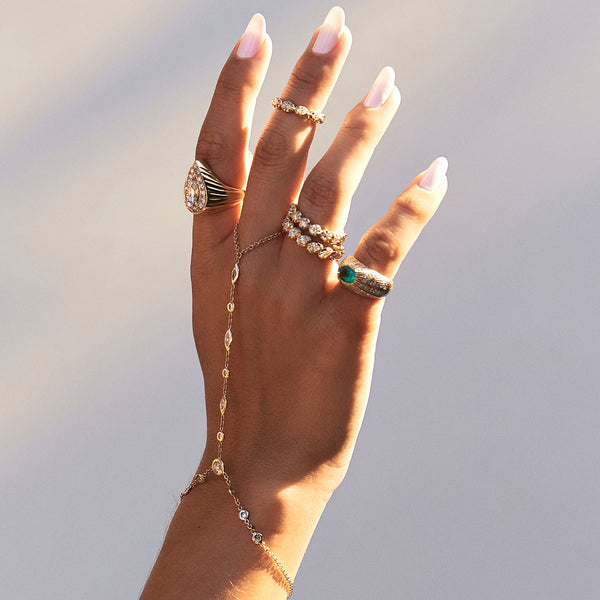 Jacquie Aiche Marquise Sophia Diamond Eternity Band Ring