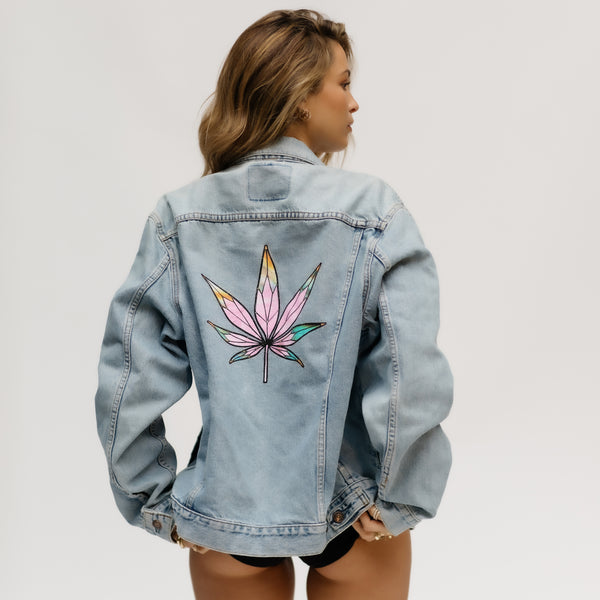 Jacquie Aiche NSF X JA VINTAGE NATURAL HIGH DENIM JACKET
