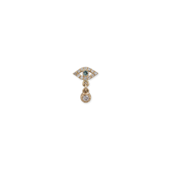 jacquie aiche PAVE OPEN EYE + SOPHIA DIA DROP STUD EARRING