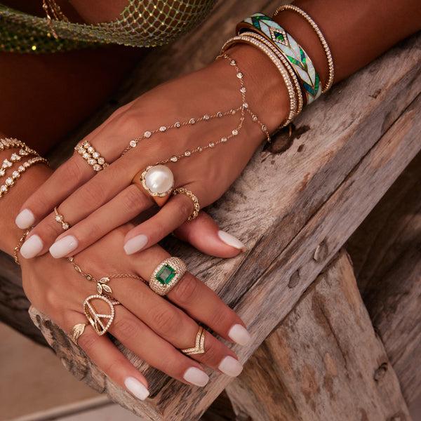 Jacquie Aiche Round Sophia Diamond Eternity Band Ring