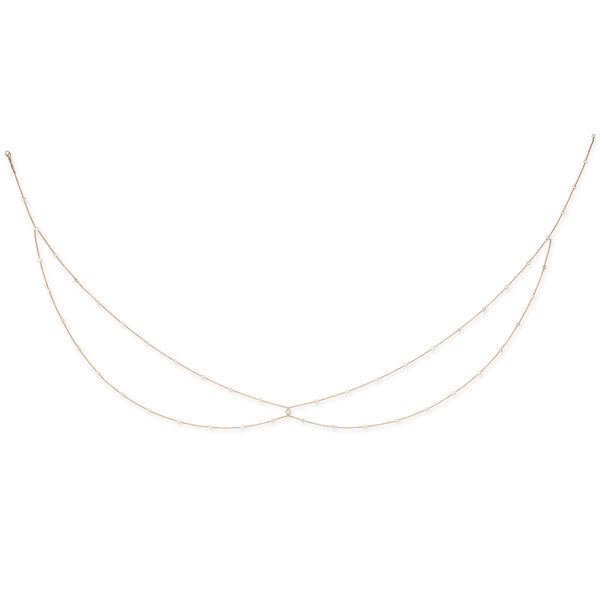 Jacquie Aiche Sophia Diamond Center Selena Belly Chain