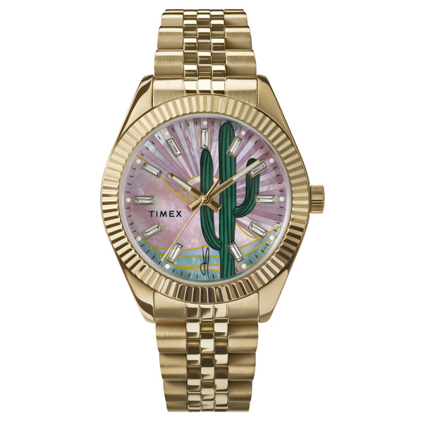 jacquie aiche Timex x Jacquie Aiche Legacy Desert Daze Watch Mosaic Mother of Pearl