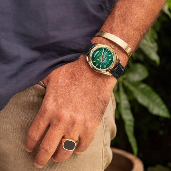 Jacquie Aiche Timex X Jacquie Aiche Legacy Good Karma Watch Malachite