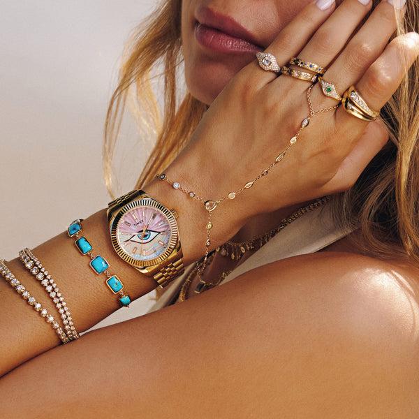 Jacquie Aiche Timex X Jacquie Aiche Legacy Guiding Light Watch