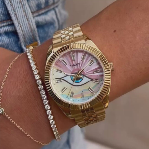 Jacquie Aiche Timex X Jacquie Aiche Legacy Guiding Light Watch