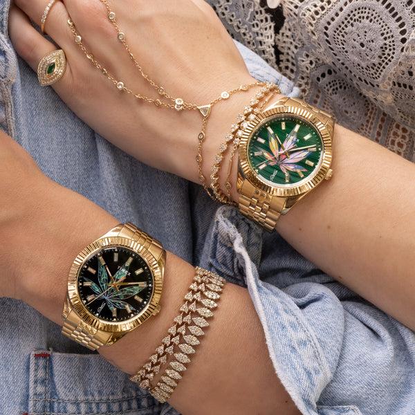 Jacquie Aiche Timex X Jacquie Aiche Legacy High Life Watch Black Enamel