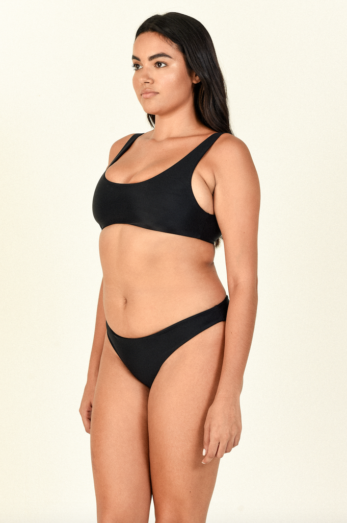 Jade Swim Rounded Edges Top