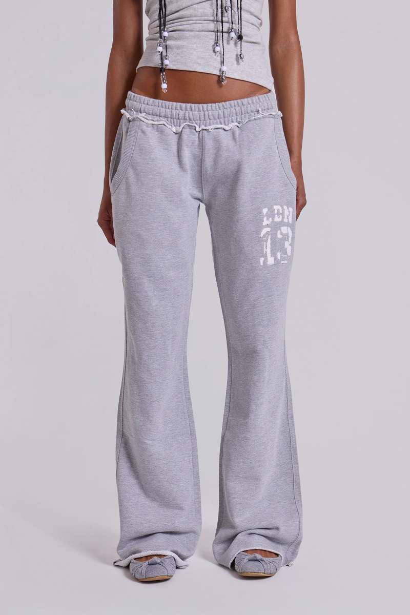 jaded london 13 Grey Marl Slim Monster Joggers Grey