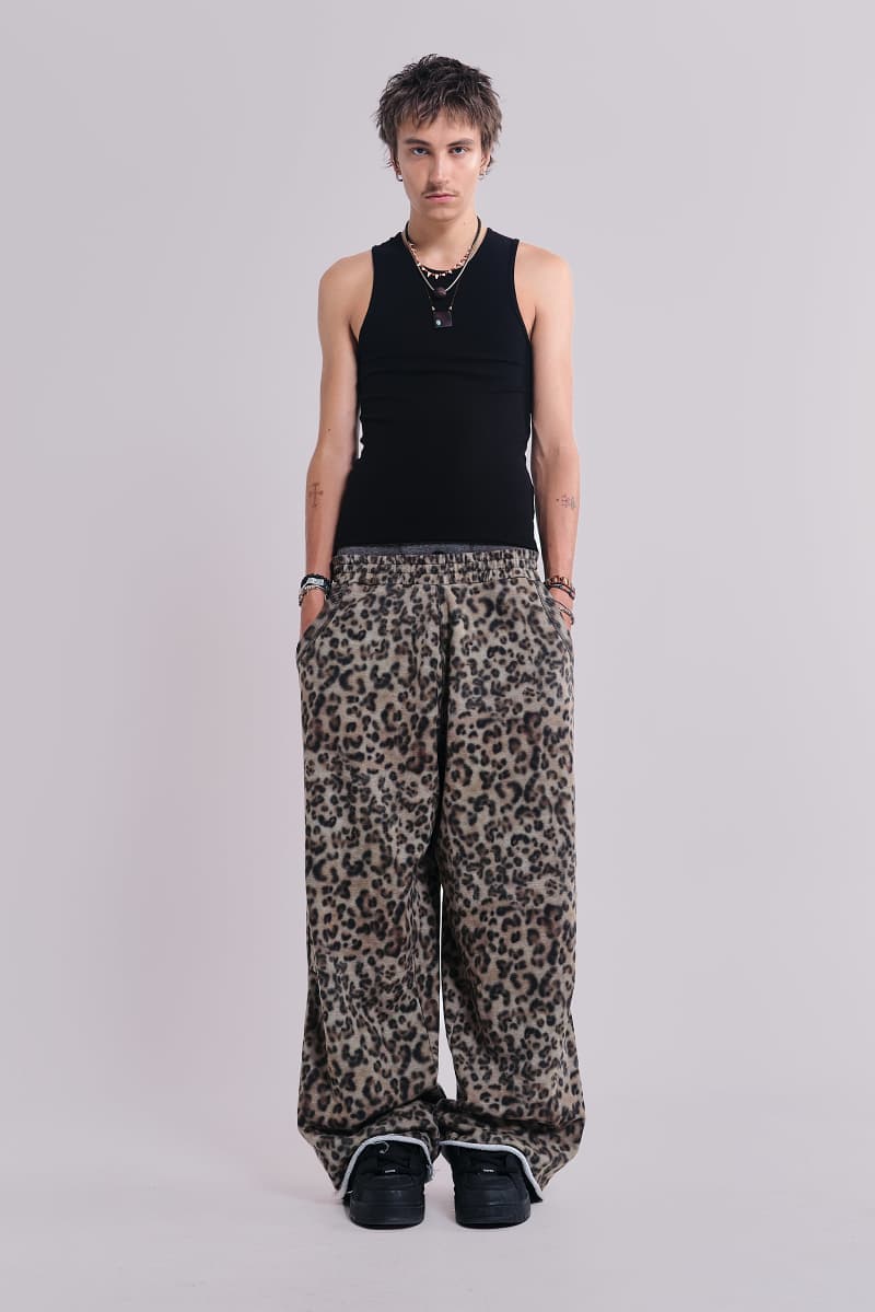 jaded london Airbrush Leopard Monster Joggers Leopard
