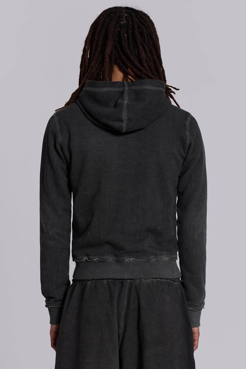 Jaded London Anthracite Monster Hoodie Grey