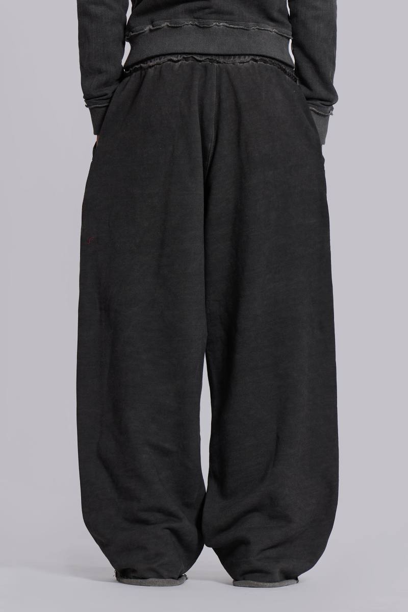 Jaded London Anthracite Monster Joggers Black