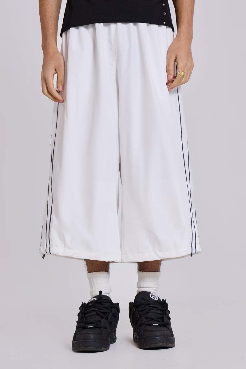 Jaded London Arctic Vapor 3/4 Shorts White