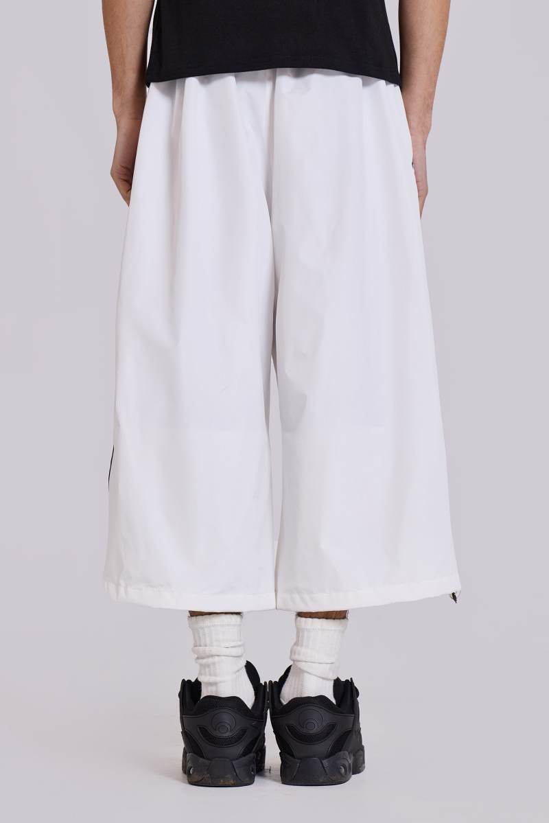 Jaded London Arctic Vapor 3/4 Shorts White