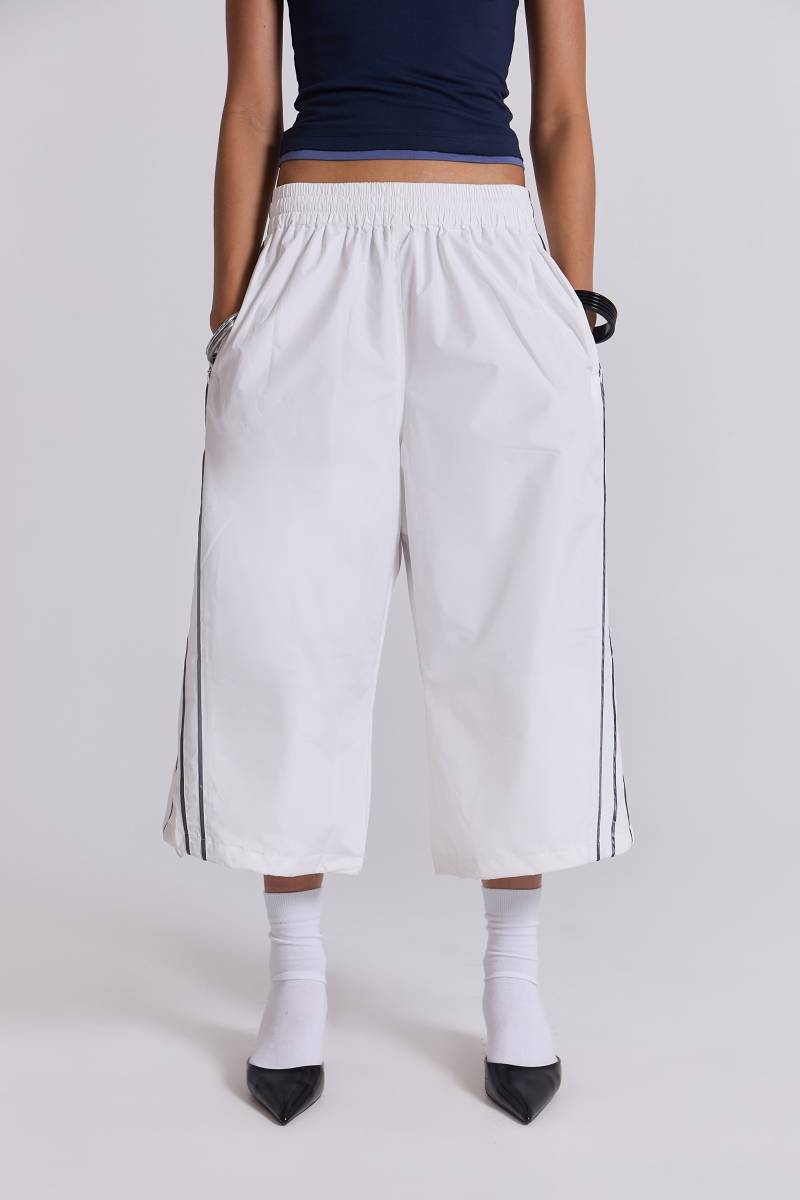 Jaded London Arctic Vapor 3/4 Shorts White
