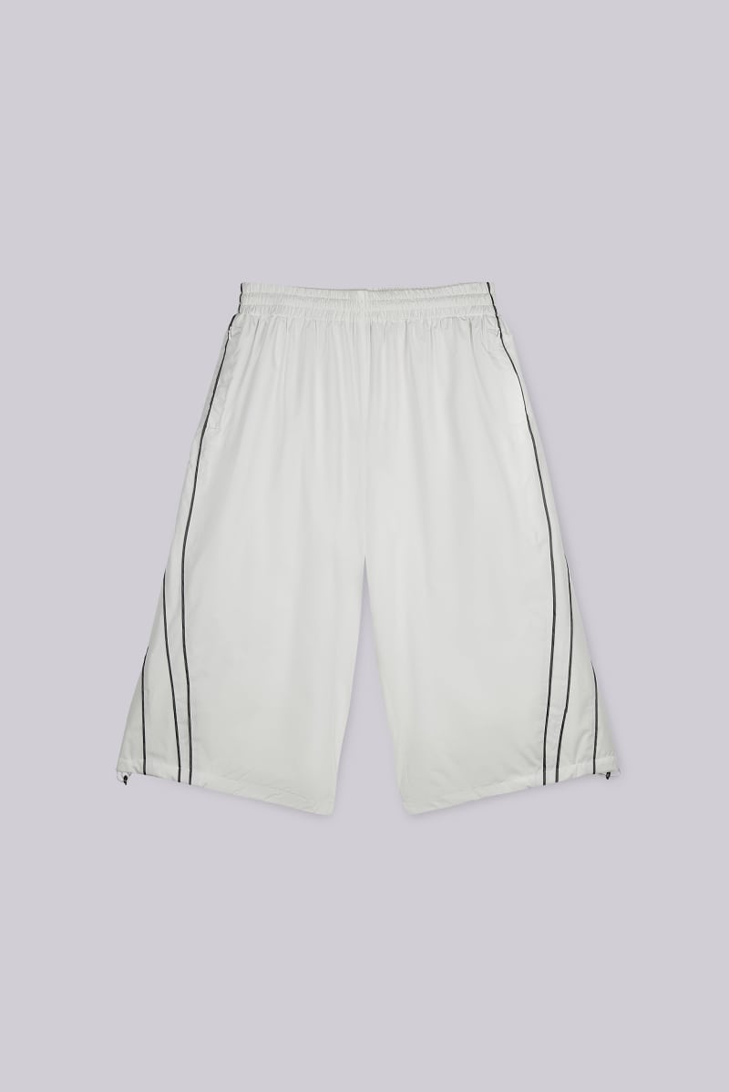 jaded london Arctic Vapor 3/4 Shorts White