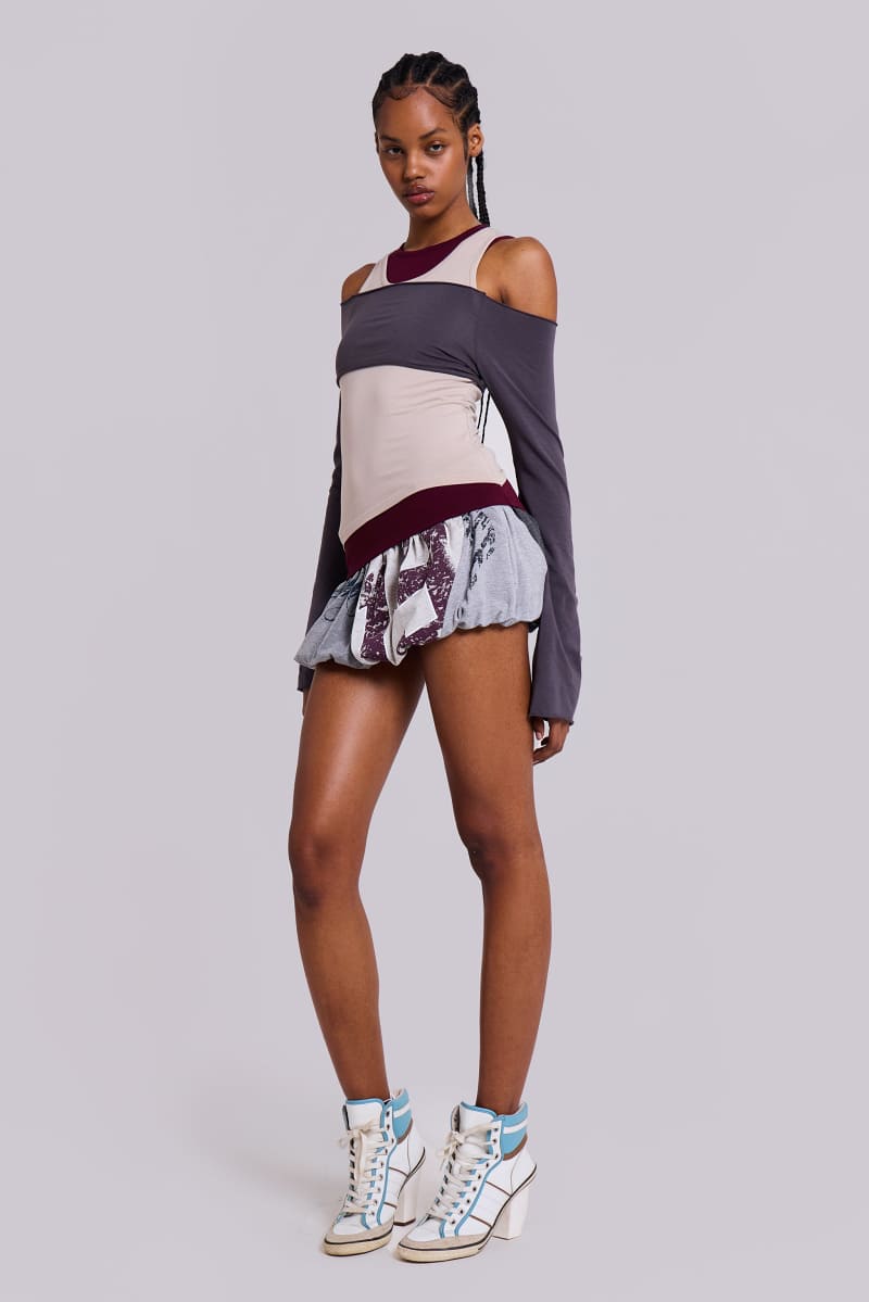 Jaded London Bailey Triple Layer Top Multi