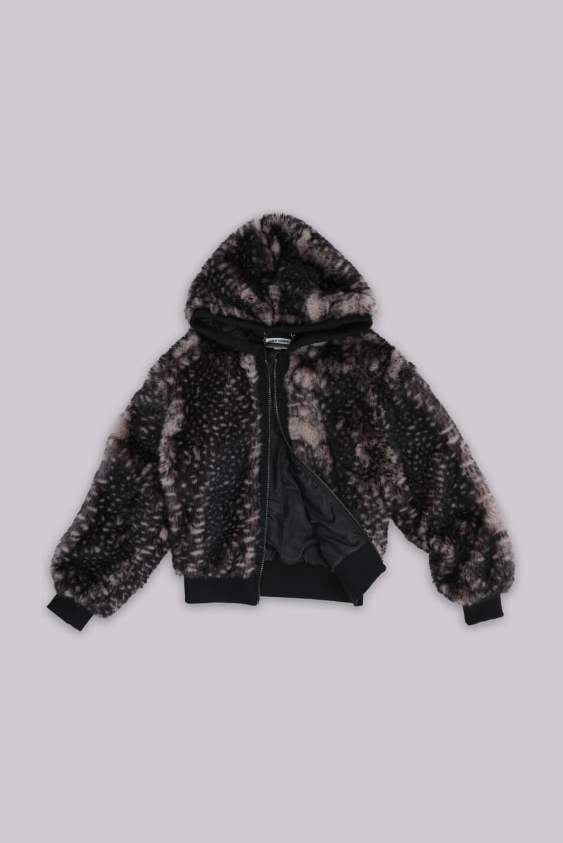 jaded london Biome Faux Fur Jacket Brown