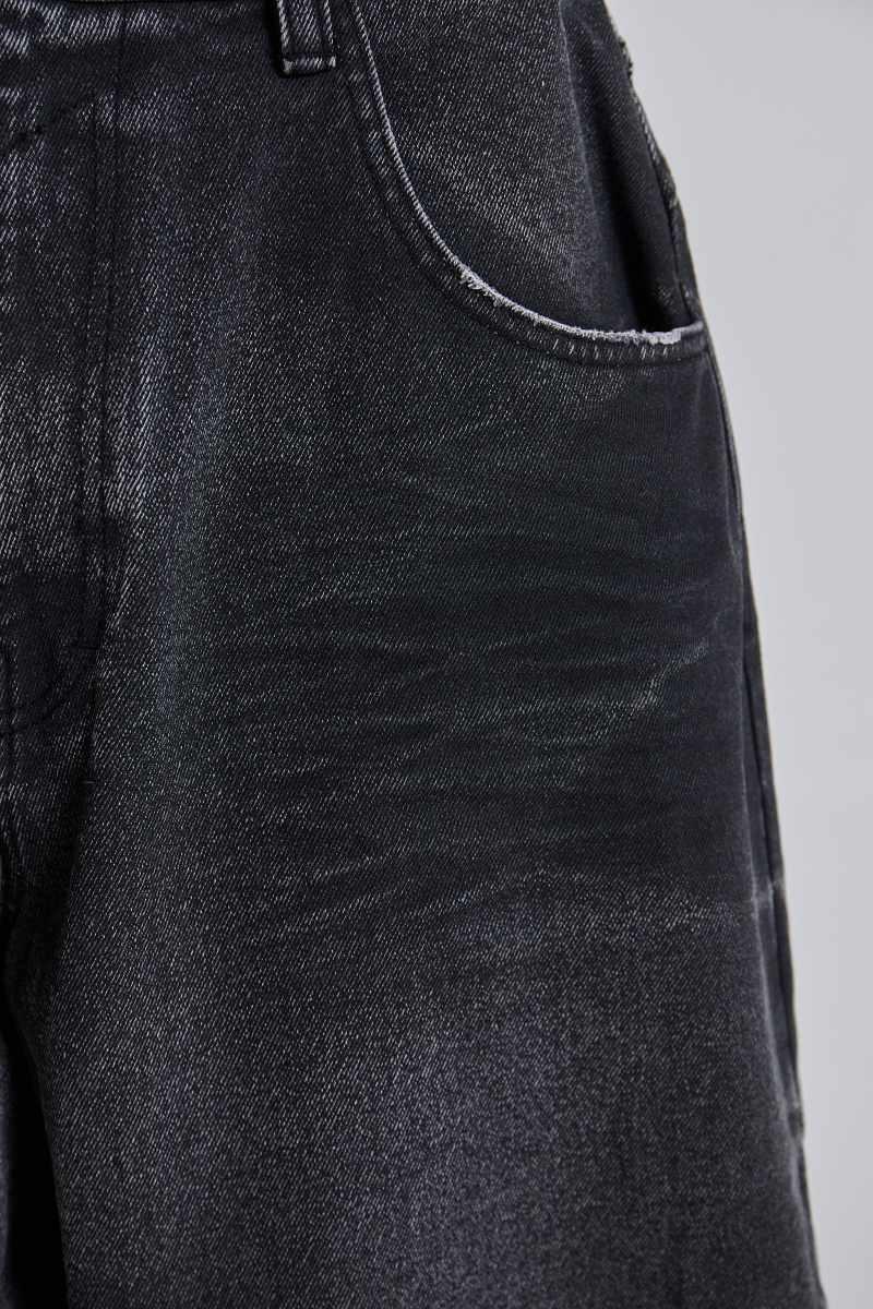 Jaded London Black Cinch XL Colossus Jeans Black