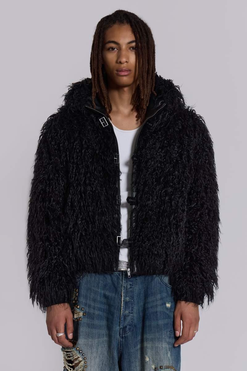 Jaded London Black Matte Mendoza Jacket Black