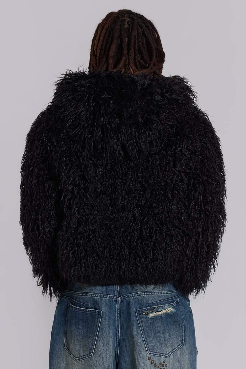 Jaded London Black Matte Mendoza Jacket Black