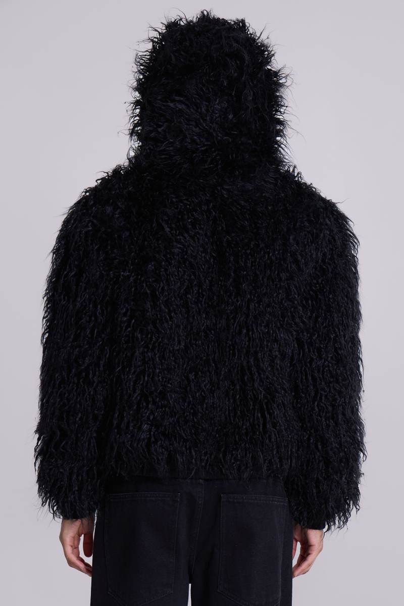 Jaded London Black Matte Mendoza Jacket Black