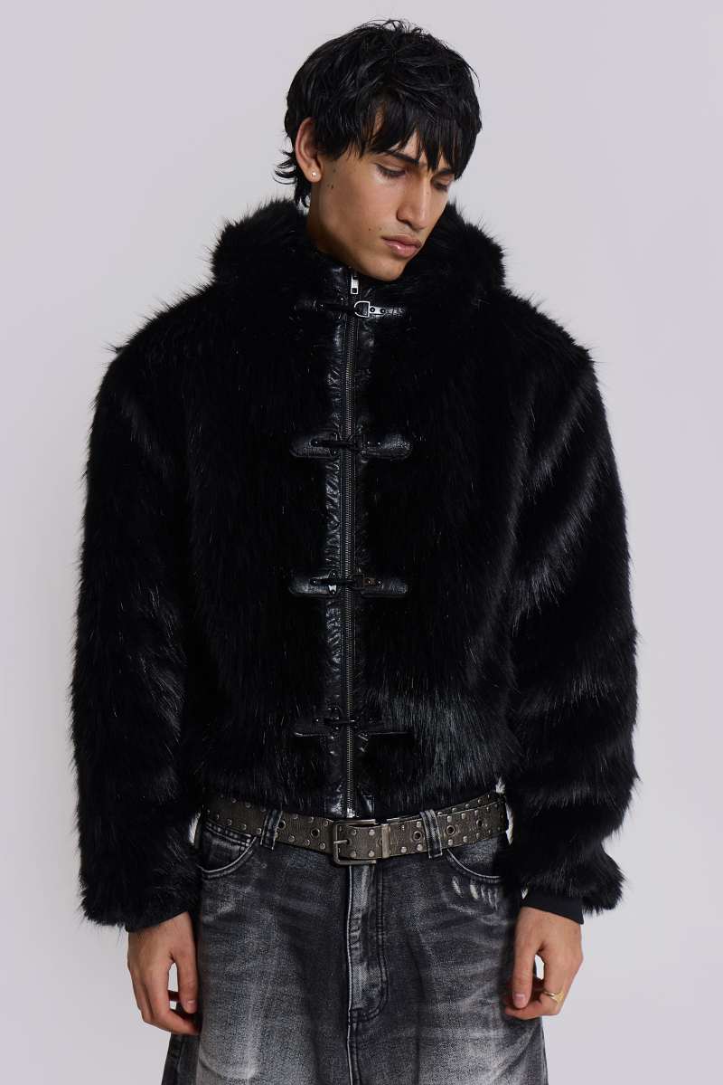 Jaded London Black Mendoza Jacket Black