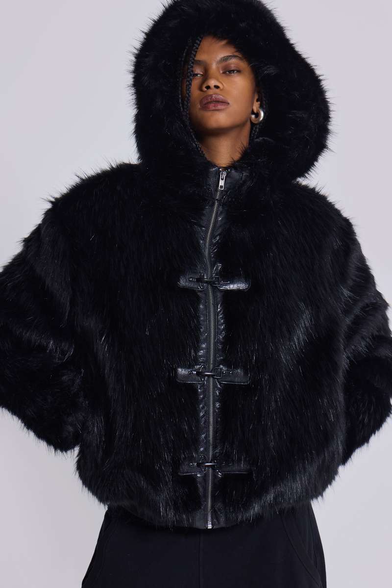 Jaded London Black Mendoza Jacket Black