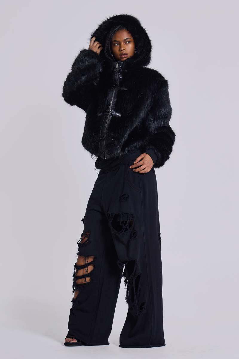 Jaded London Black Mendoza Jacket Black