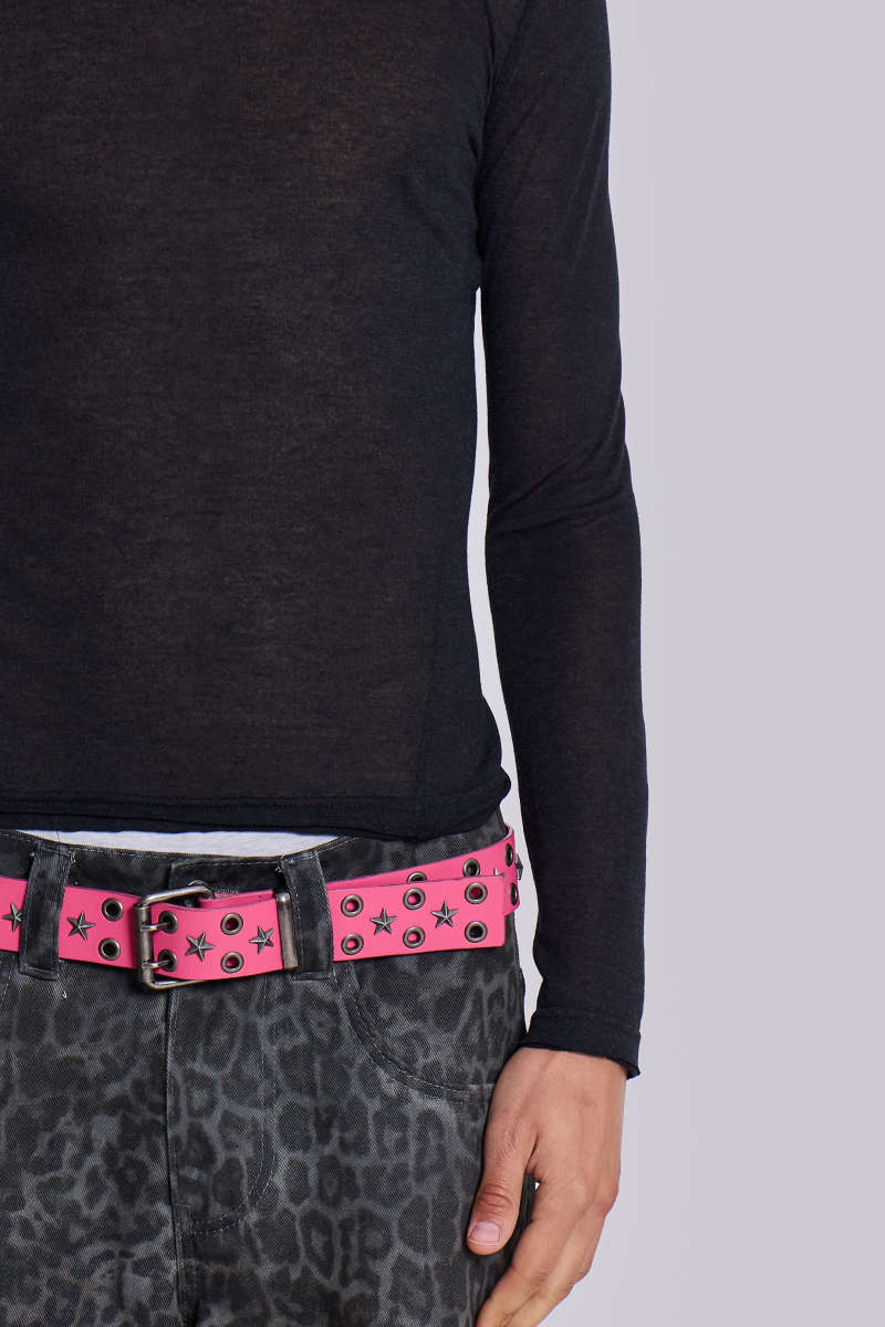 Jaded London Black Mist Hoodie Black