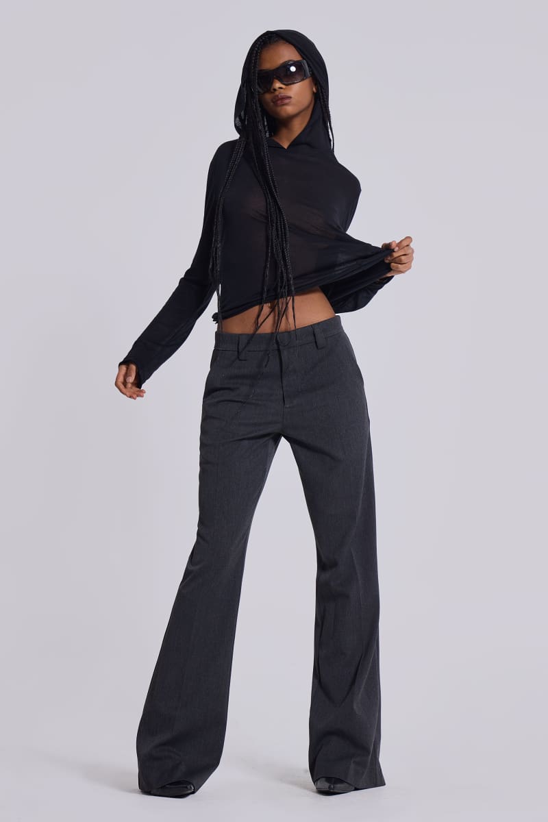 Jaded London Black Mist Hoodie Black