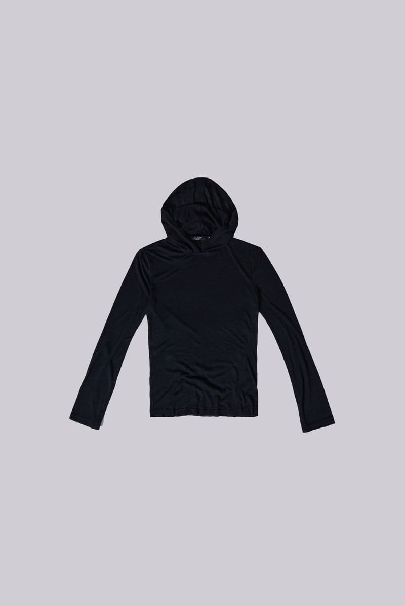 jaded london Black Mist Hoodie Black