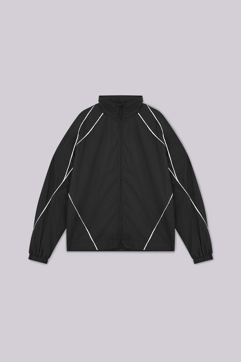 jaded london Black Vapor Tracksuit Top Black