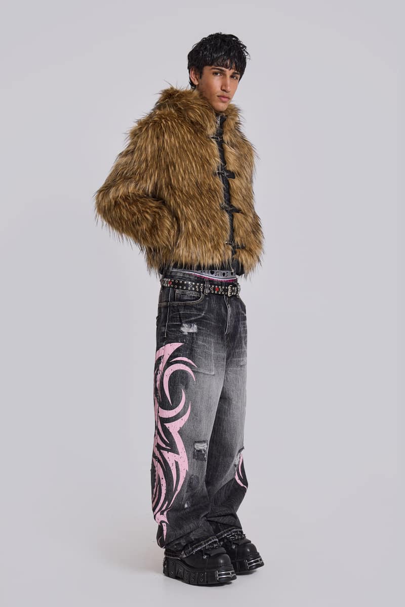 Jaded London Blonde Mendoza Jacket Brown