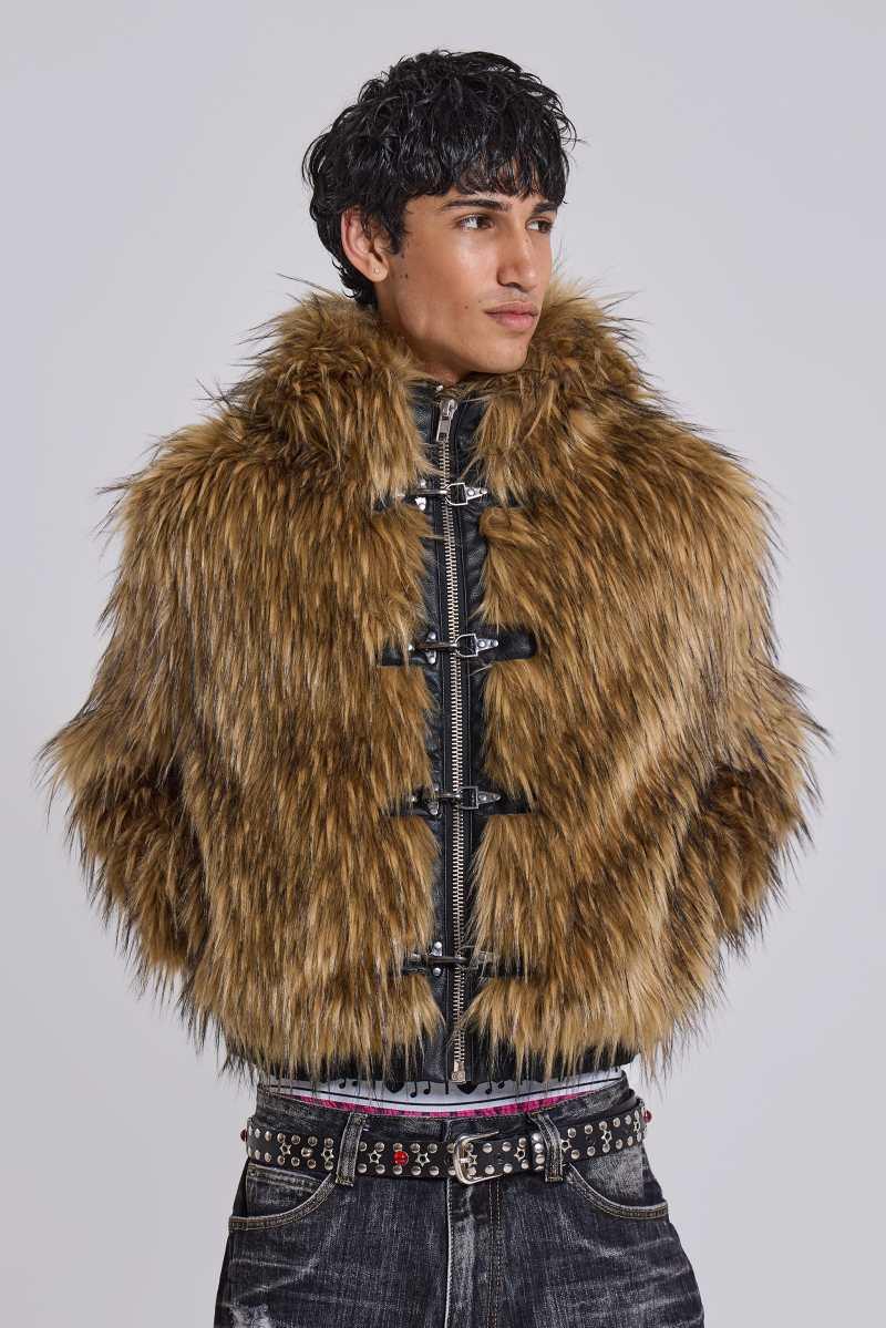 Jaded London Blonde Mendoza Jacket Brown