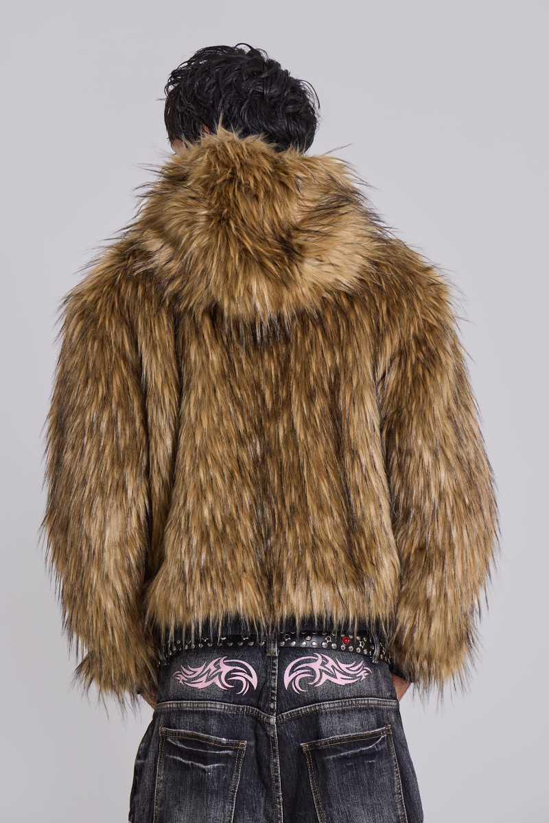 Jaded London Blonde Mendoza Jacket Brown