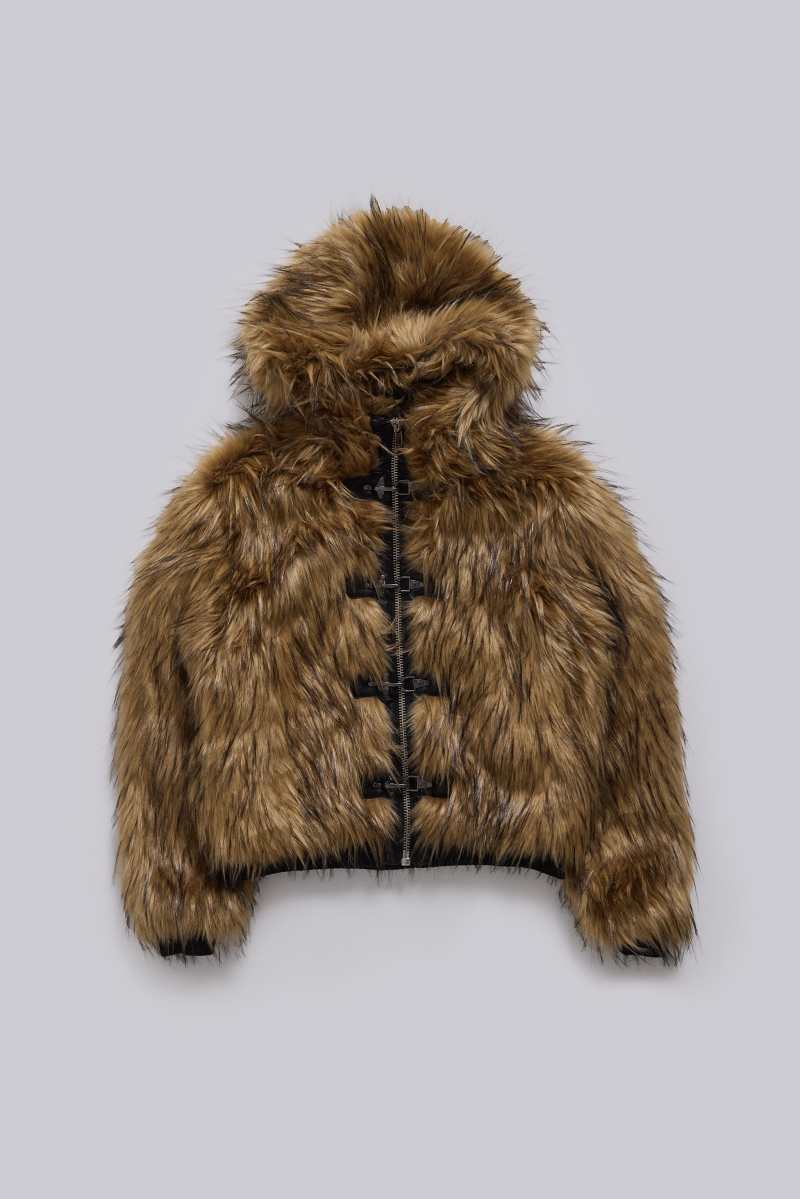 jaded london Blonde Mendoza Jacket Brown