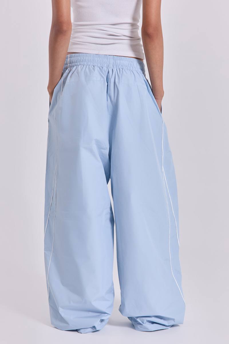 Jaded London Blue Vapor Tracksuit Bottoms Blue