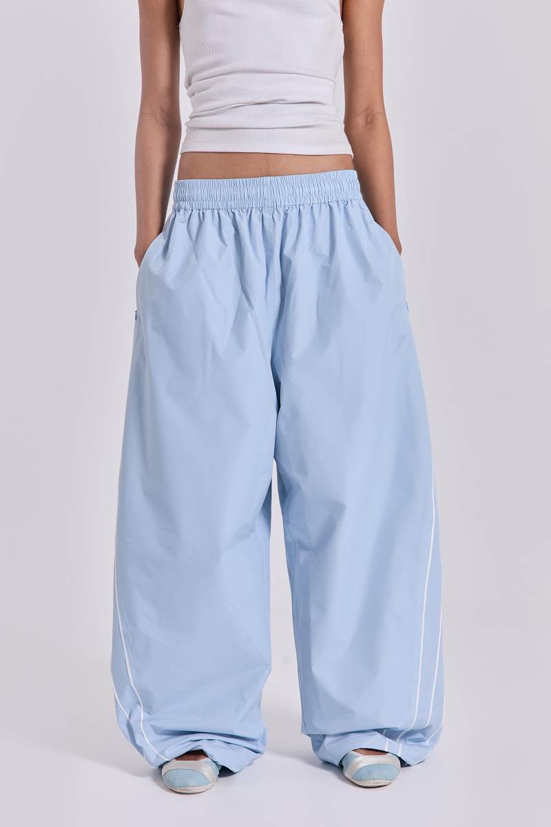 Jaded London Blue Vapor Tracksuit Bottoms Blue