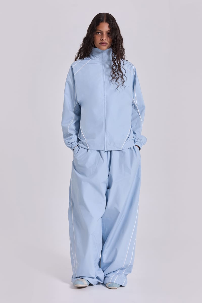 jaded london Blue Vapor Tracksuit Top Blue