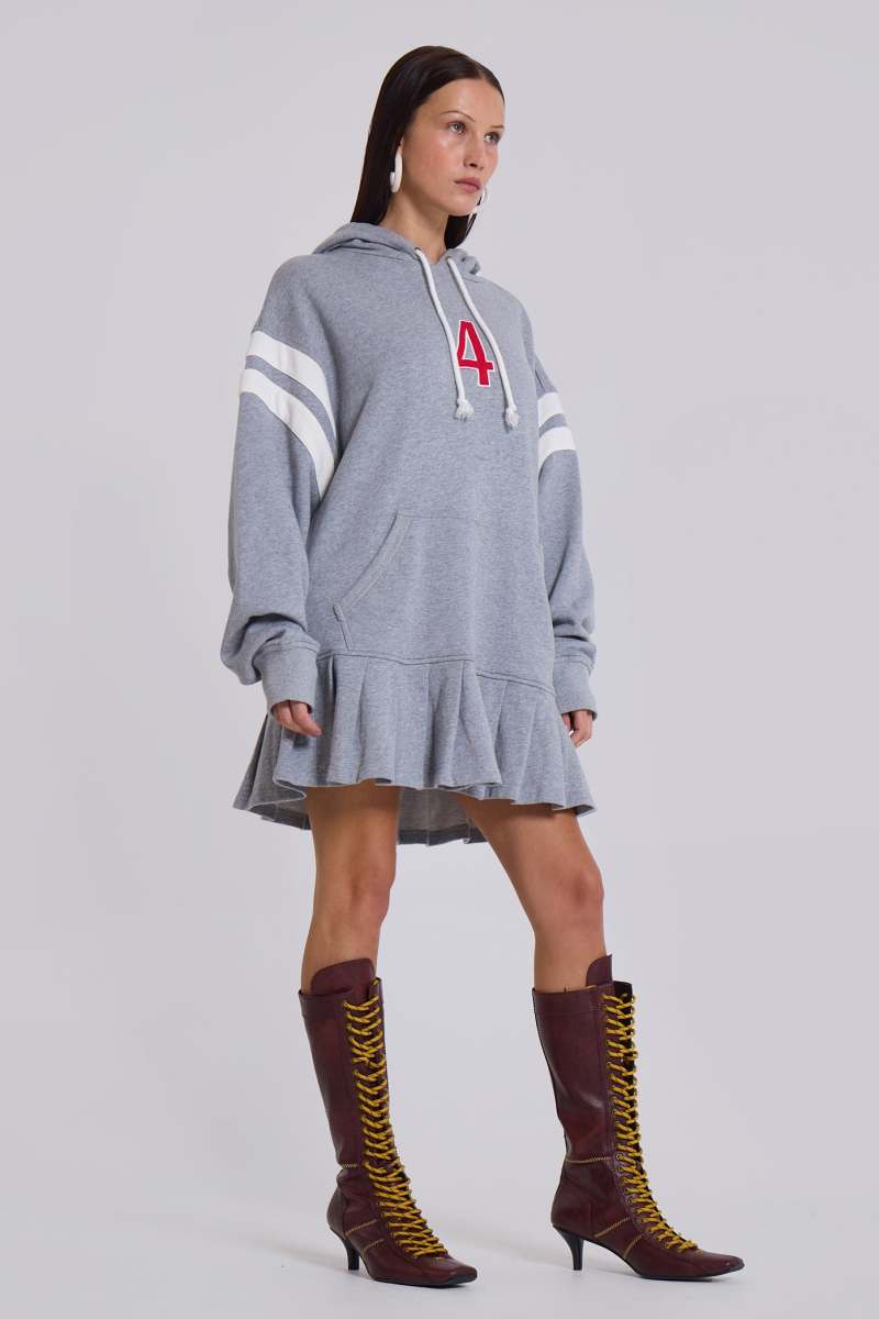 jaded london Burgundy Brooke Boxing Boot Red