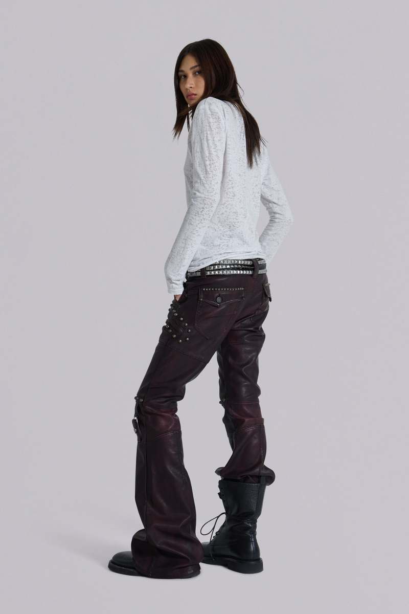 Jaded London Burnout Mist LS Top Camo