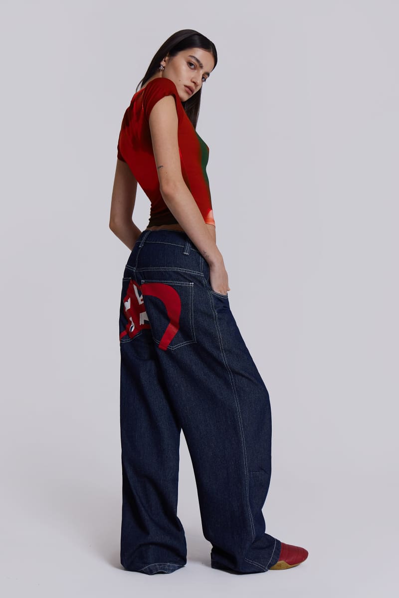 Jaded London Comet Colossus Jeans Blue