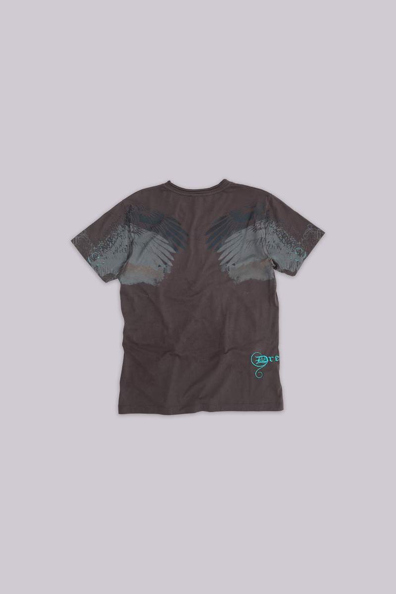 Jaded London Dream V Neck T Shirt Brown