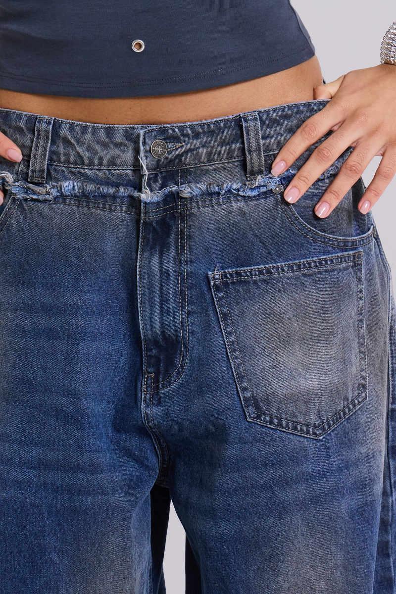 Jaded London Dual XL Colossus Jeans Blue