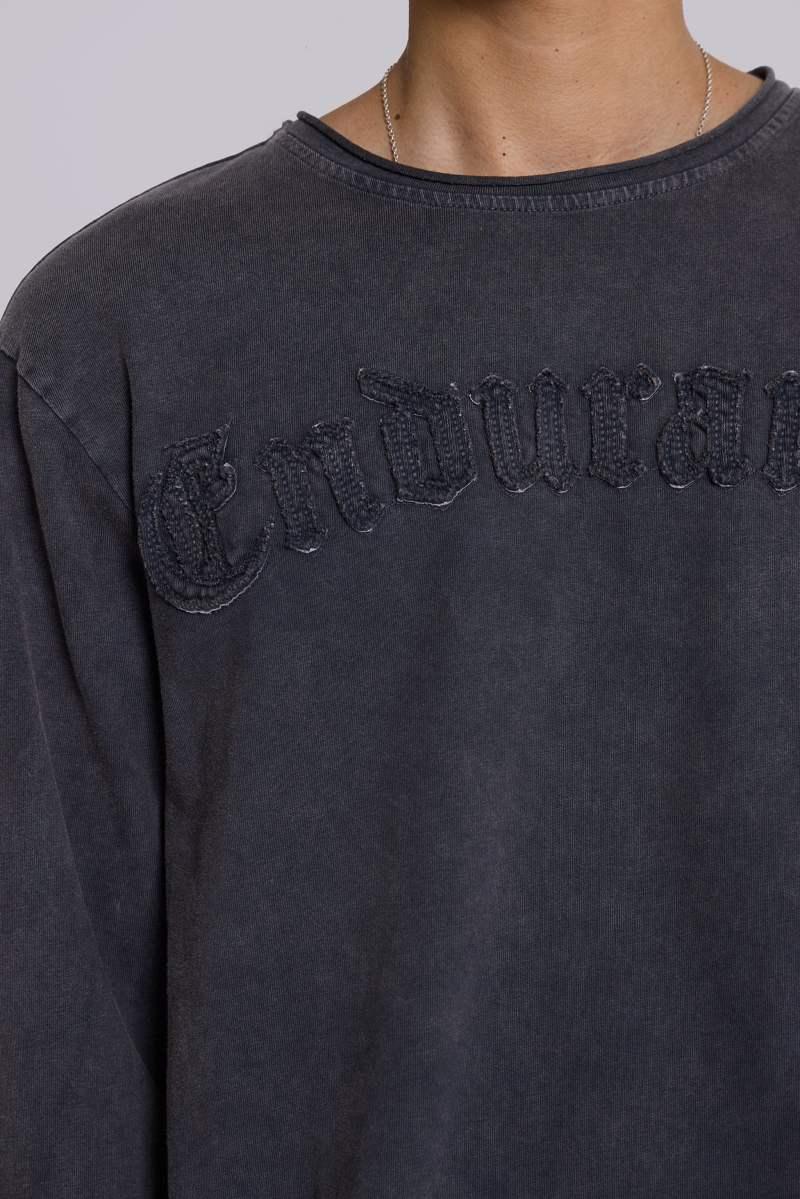 Jaded London Endurance LS T Shirt Grey