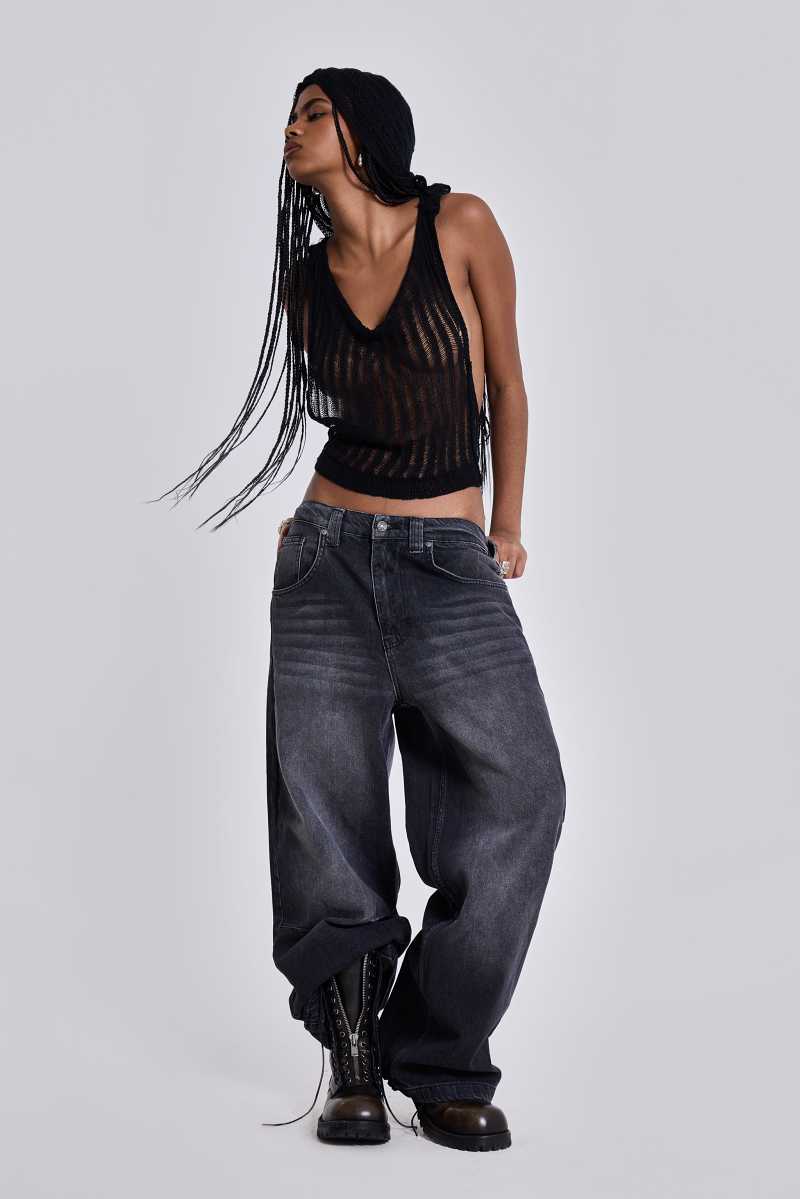 Jaded London Engine Boot Black