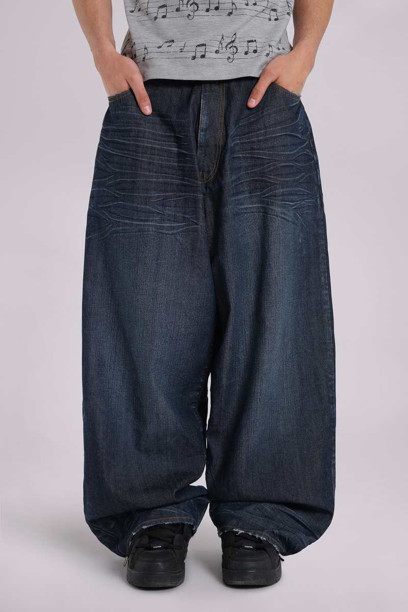 Jaded London Falcon XL Colossus Jeans Blue