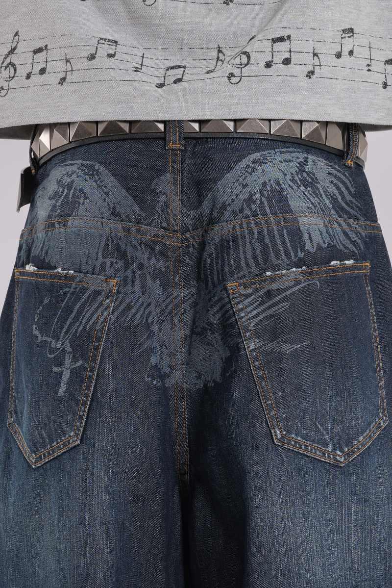 Jaded London Falcon XL Colossus Jeans Blue