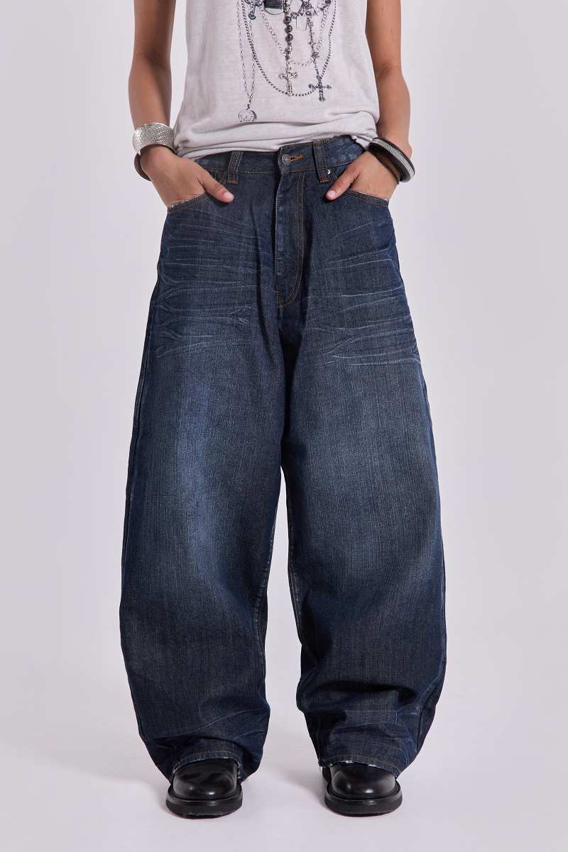 Jaded London Falcon XL Colossus Jeans Blue